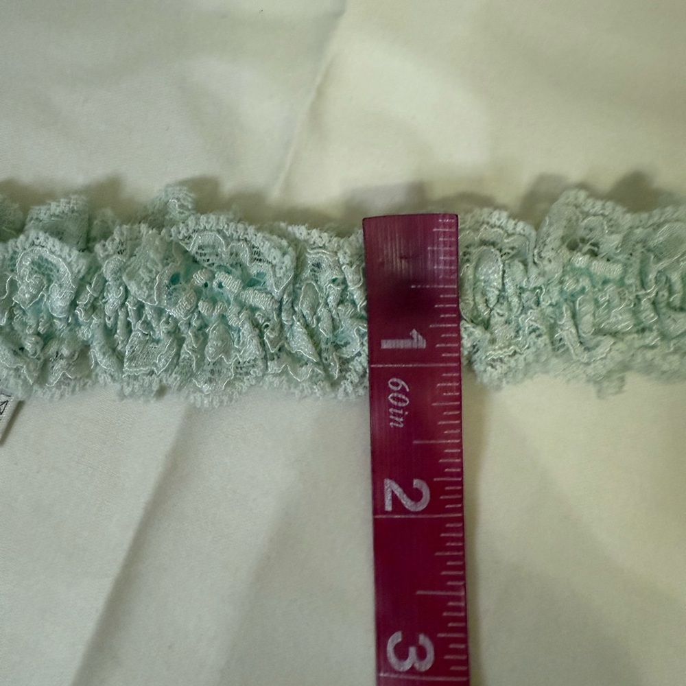 We are HAH One and Done Garter in Something Blue One Size - Picture 4 of 5